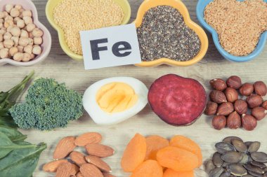Anemi ile savaşmak için en iyi besleyici yiyecekler. Doğal kaynak demir, vitamin ve mineraller