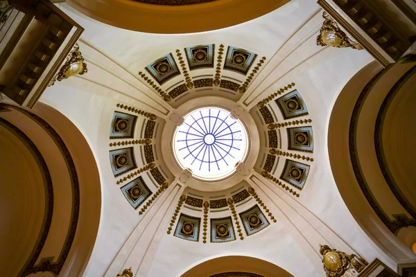 Regina Canada Czerwca 2023 Intricately Designed Rotunda Dome Ceiling Saskatchewan Zdjęcia Stockowe bez tantiem