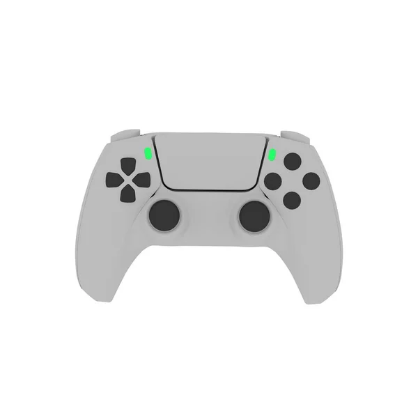 Візуалізація Ігрового Контролера Joypad Ізольовано Білому Тлі — стокове фото
