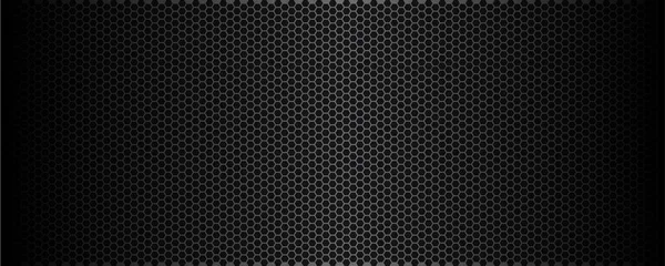 Abstrakte Hexagon Textur Metallgitter Design Futuristischer Vektorhintergrund — Stockvektor