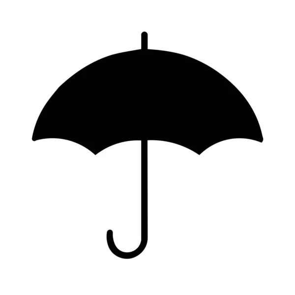 Pictogramme Parapluie Illustration Vectorielle — Image vectorielle