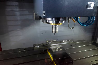 CNC machining center cutting mold high precision by CAM program