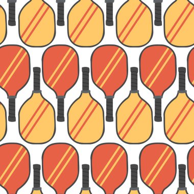 Kırmızı ve sarı raketler arkaplanda iz bırakmayan semboller. Kumaş, tekstil, duvar kağıdı, ambalaj kağıdı için vektör illüstrasyonu