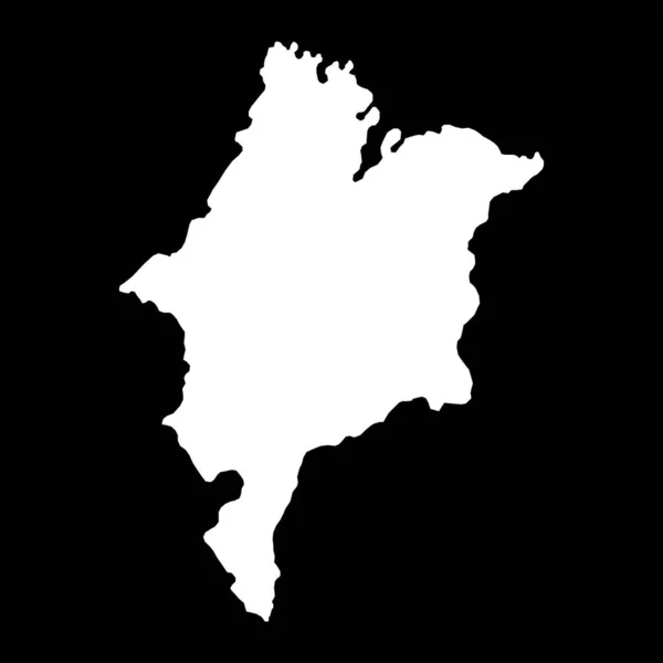 マラナオ地図 ブラジルの状態 ベクターイラスト — ストックベクタ