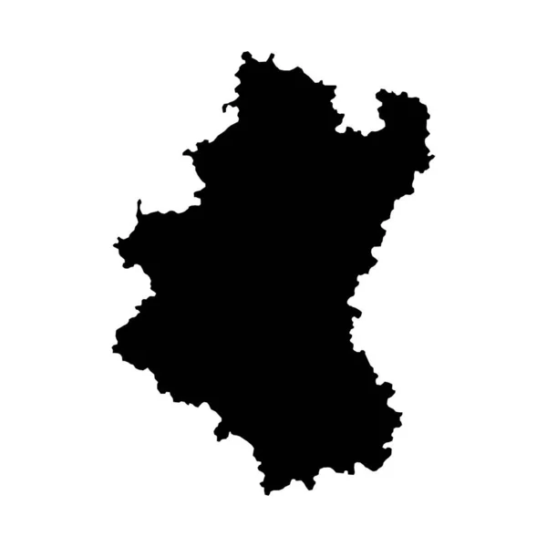 卢森堡省地图 比利时省 矢量说明 — 图库矢量图片