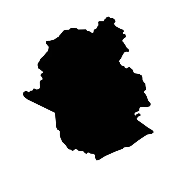 Mapa Provincie Brusel Provincie Belgie Vektorová Ilustrace — Stockový vektor