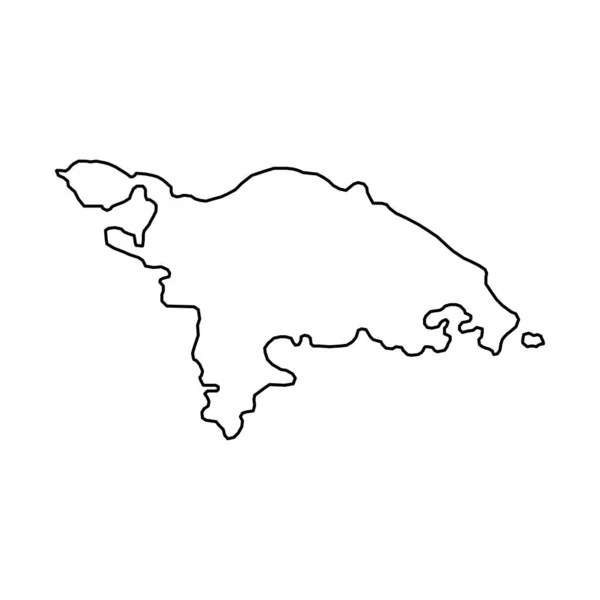 ツュルガウ地図 スイスのカントン ベクターイラスト — ストックベクタ
