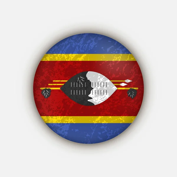 stock vector Country Eswatini. Eswatini flag. Vector illustration.