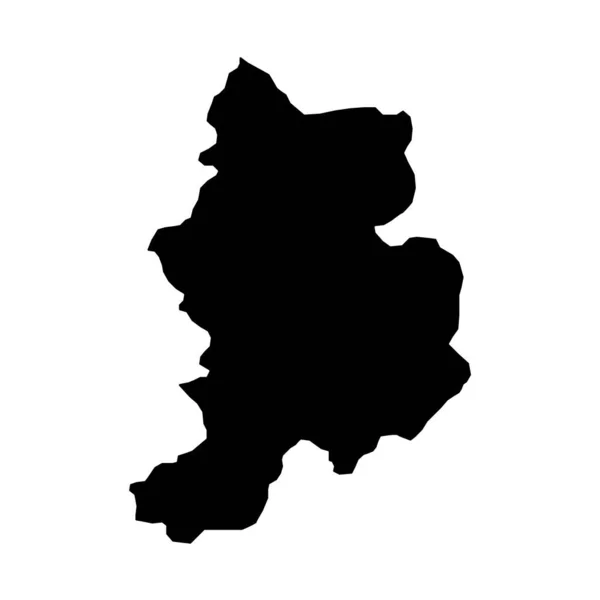 Χάρτης Γλάρος Καντόνια Της Ελβετίας Εικονογράφηση Διανύσματος — Διανυσματικό Αρχείο