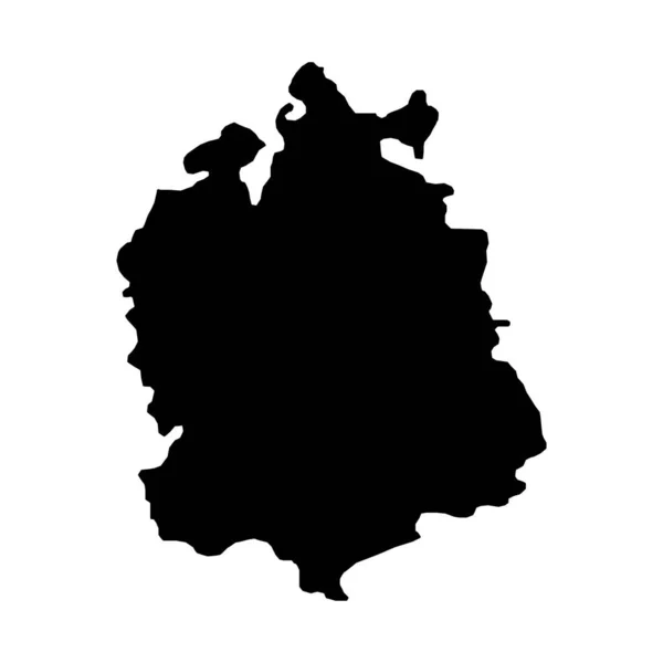 Карта Цюриха Кантони Швейцарії Приклад Вектора — стоковий вектор