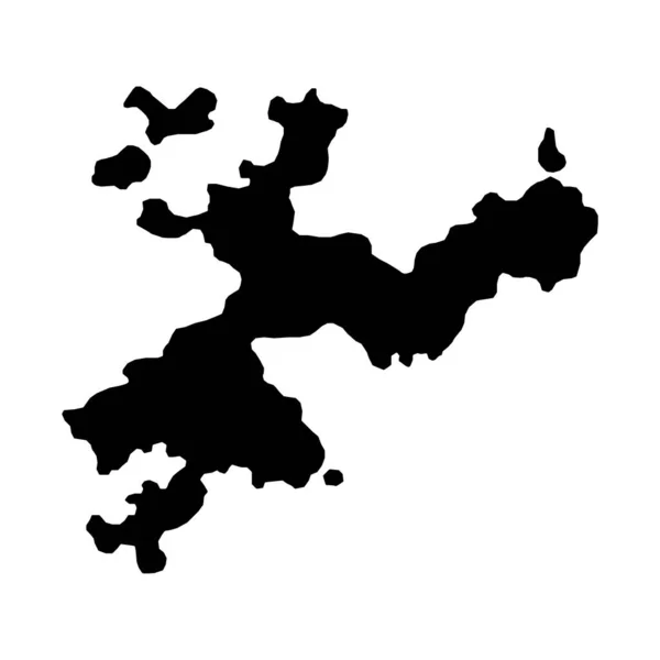 Карта Солотурна Кантони Швейцарії Приклад Вектора — стоковий вектор