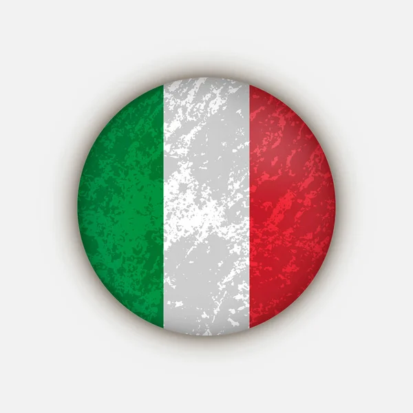 Land Italien Italien Flagge Vektorillustration — Stockvektor