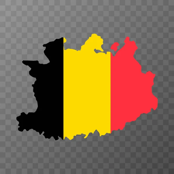 Carte Province Anvers Provinces Belgique Illustration Vectorielle — Image vectorielle