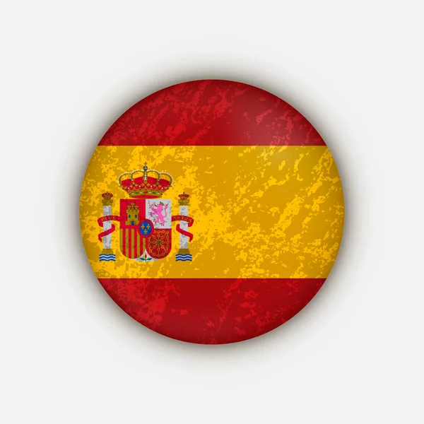 Країна Іспанія Прапор Іспанії Приклад Вектора — стоковий вектор