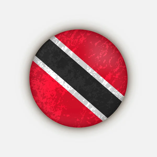 Country Trinidad Tobago Trinidad Tobago Flag Vector Illustration — Stock Vector
