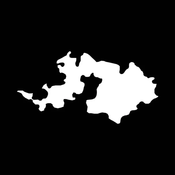 Χάρτης Βασιλείας Landschaft Καντόνια Της Ελβετίας Εικονογράφηση Διανύσματος — Διανυσματικό Αρχείο