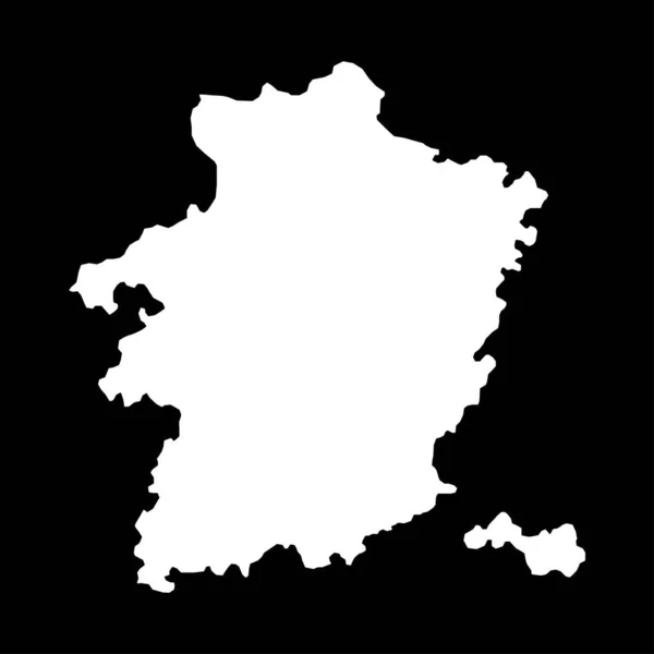 Mapa Prowincji Limburg Prowincje Belgii Ilustracja Wektora — Wektor stockowy