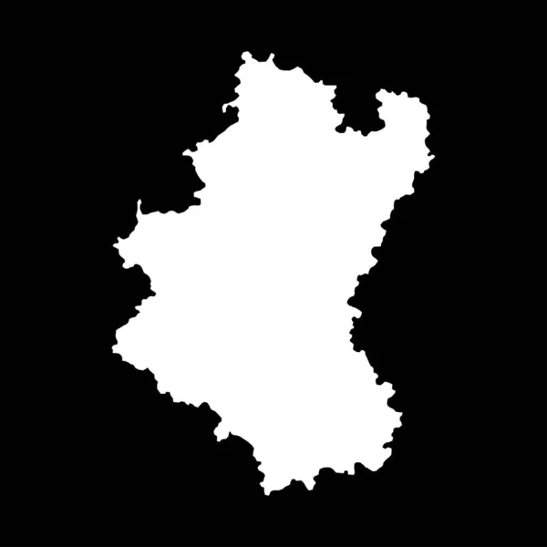 Belgien Karte Mit Provinzen Vektorillustration — Stockvektor