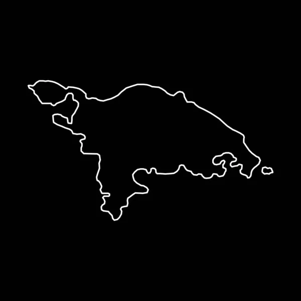 Карта Тургау Кантони Швейцарії Приклад Вектора — стоковий вектор