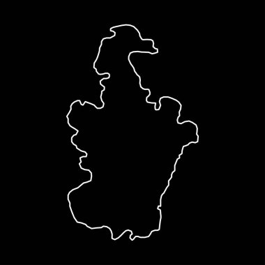 Tianjin haritası, Çin 'in idari bölümleri. Vektör illüstrasyonu.