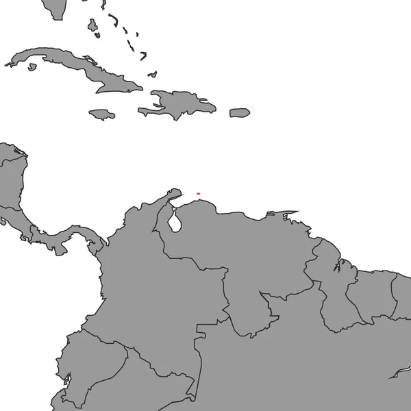 Pin Karta Med Aruba Flagga Världskartan Vektorillustration — Stock vektor