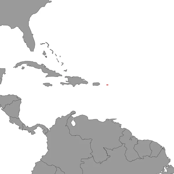 Pin Map Anguilla Flag Világtérképen Vektorillusztráció — Stock Vector
