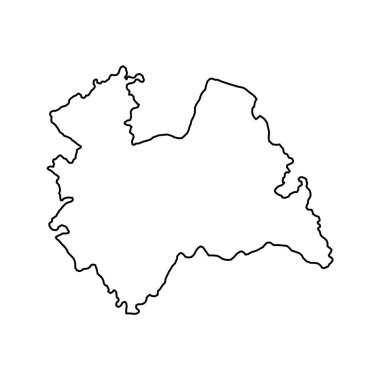Hollanda 'nın Utrecht vilayeti. Vektör illüstrasyonu.
