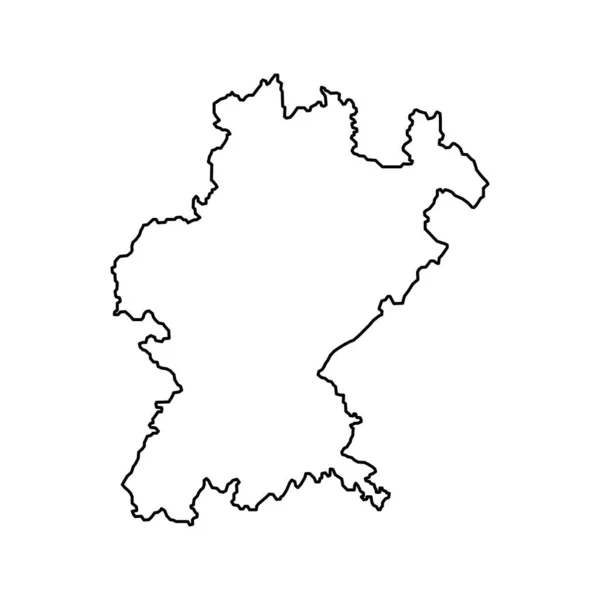 Carte Santarem District Portugal Illustration Vectorielle — Image vectorielle