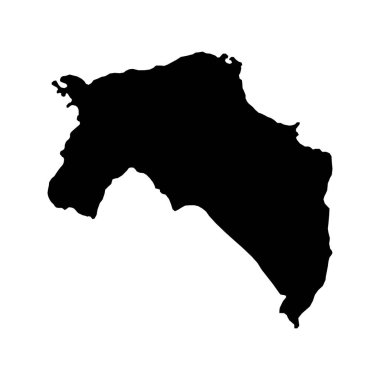 Hollanda 'nın Groningen vilayeti. Vektör illüstrasyonu.