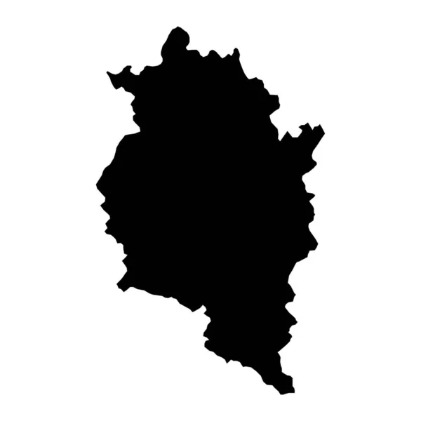 Κρατικός Χάρτης Της Αυστρίας Του Βόραρλμπεργκ Εικονογράφηση Διανύσματος — Διανυσματικό Αρχείο