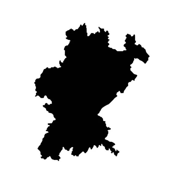 Santarem Map Округ Португалії Векторний Приклад — стоковий вектор