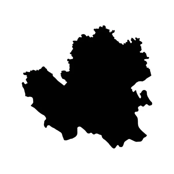 Mapa Sudeste Eslovénia Região Eslovénia Ilustração Vetorial —  Vetores de Stock