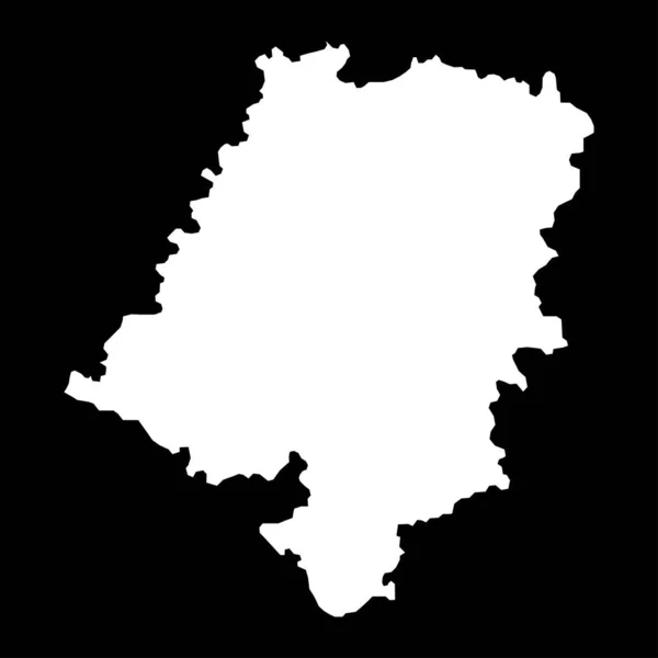 Opolská Mapa Vojvodství Provincie Polsko Vektorová Ilustrace — Stockový vektor