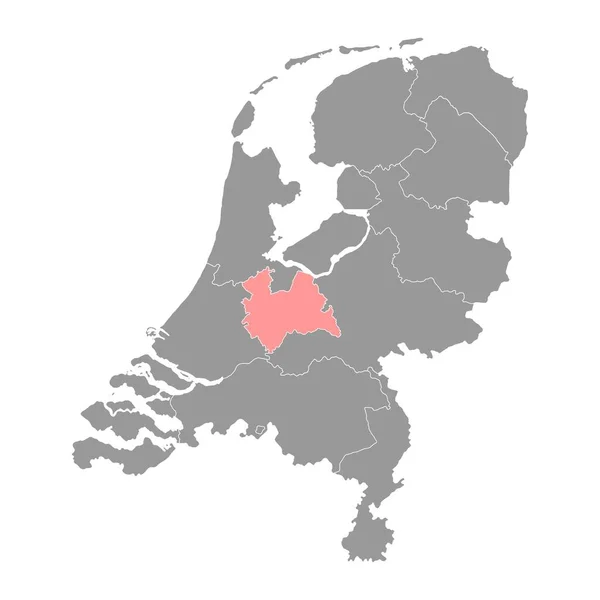 Província Utrecht Dos Países Baixos Ilustração Vetorial —  Vetores de Stock