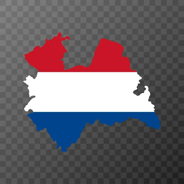 Утрехтская Провинция Нидерландов Векторная Иллюстрация — стоковый вектор