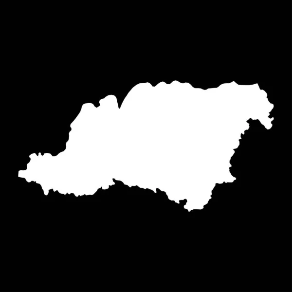 Carintia Mapa Región Eslovenia Ilustración Vectorial — Vector de stock