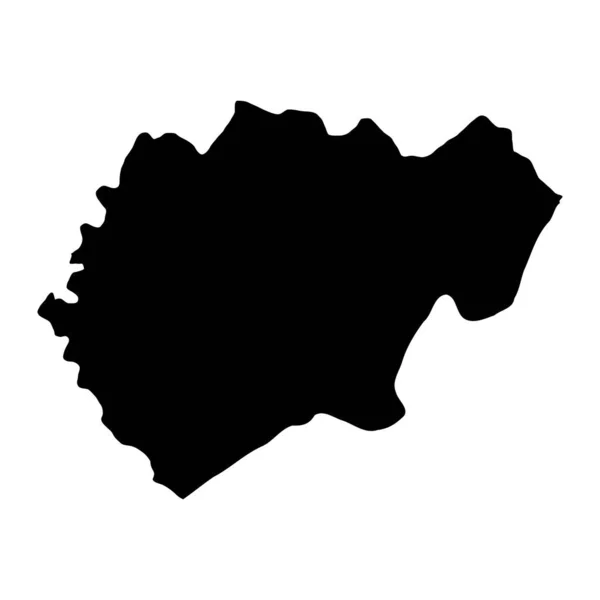 Glodeni Distriktskarta Provinsen Moldavien Vektorillustration — Stock vektor