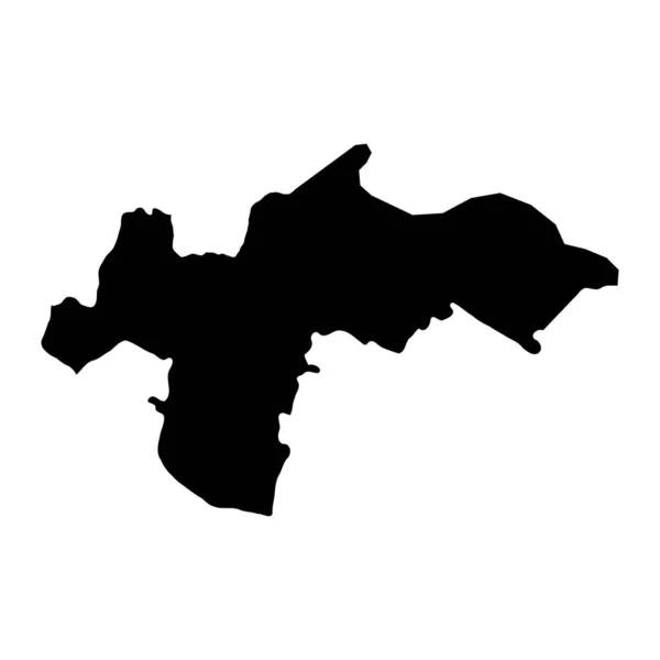 Χάρτης Περιοχής Οκίτα Επαρχία Της Μολδαβίας Εικονογράφηση Διανύσματος — Διανυσματικό Αρχείο