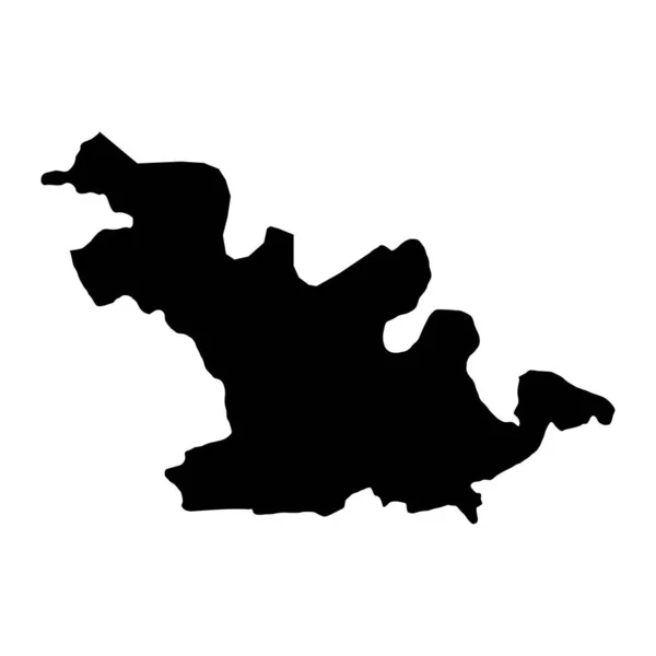 Soroca Mapa Del Distrito Provincia Moldavia Ilustración Vectorial — Vector de stock