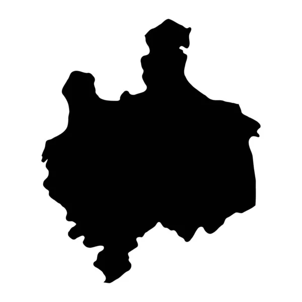 Edinet Mapa Del Distrito Provincia Moldavia Ilustración Vectorial — Vector de stock