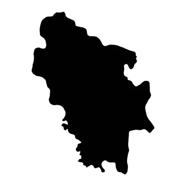 Carte District Nisporeni Province Moldova Illustration Vectorielle — Image vectorielle