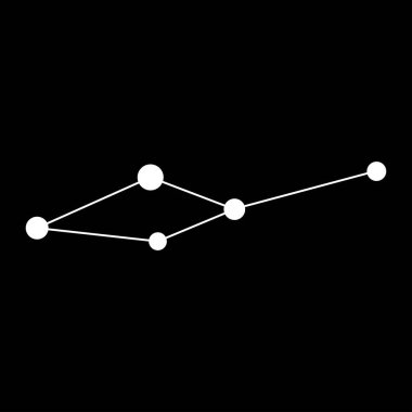 Leo Minor takımyıldız haritası. Vektör illüstrasyonu.