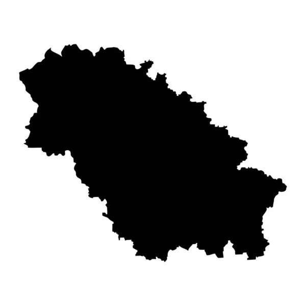 Χάρτης Επαρχίας Pernik Επαρχία Της Βουλγαρίας Εικονογράφηση Διανύσματος — Διανυσματικό Αρχείο