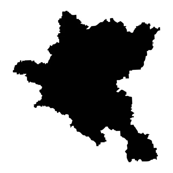 ソフィア市の地図 ブルガリアの州 ベクターイラスト — ストックベクタ