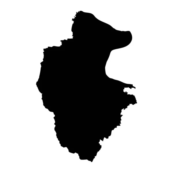 Carte Province Vidin Province Bulgarie Illustration Vectorielle — Image vectorielle