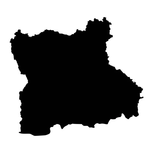 Мапа Провінції Благоровград Провінція Болгарія Приклад Вектора — стоковий вектор