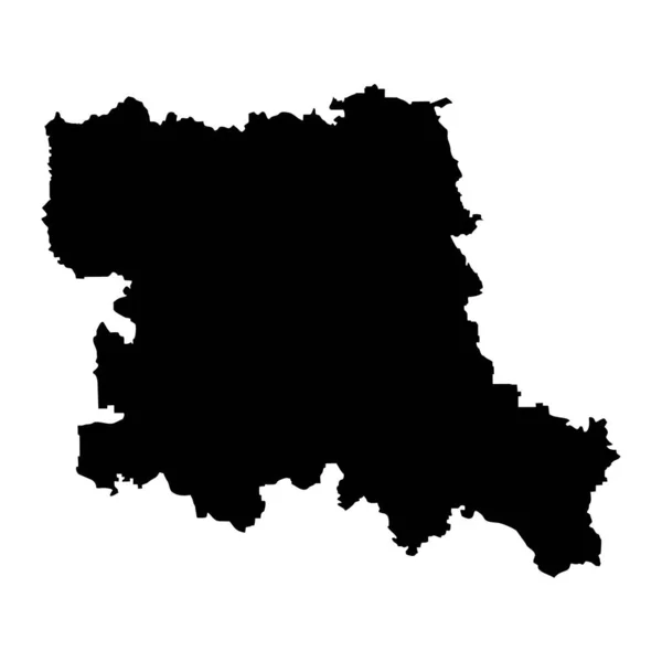 Stara Zagora Mapa Província Bulgária Ilustração Vetorial — Vetor de Stock