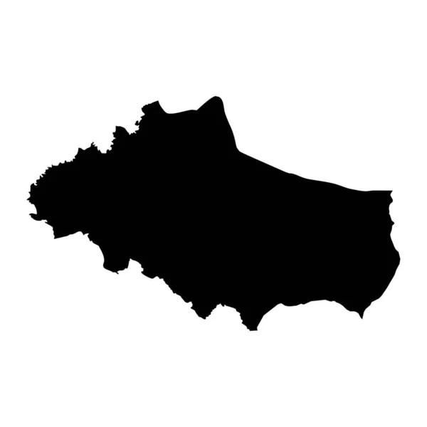 Karte Des Gouvernements Dobrich Provinz Bulgarien Vektorillustration — Stockvektor
