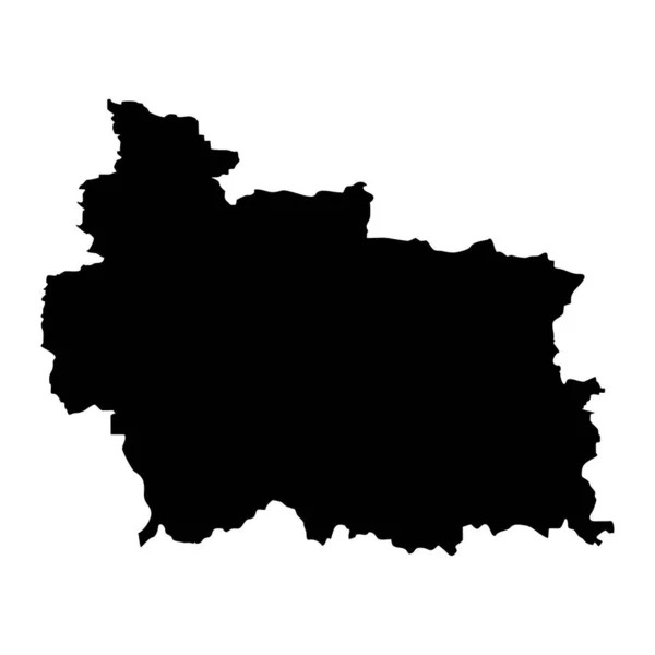 加布洛沃省地图 保加利亚省 矢量说明 — 图库矢量图片
