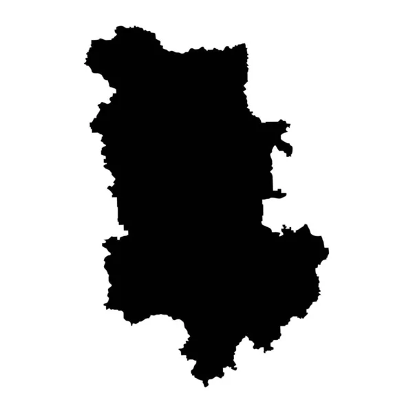 Plattegrond Provincie Plovdiv Provincie Bulgarije Vectorillustratie — Stockvector